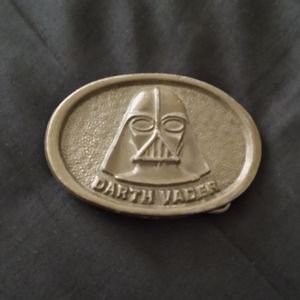 1977 Star Wars Darth Vader belt buckle